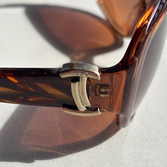 Tod’s 100% authentic sunglasses made in Italy logo tortoise BROWN HAVANA WOMEN\'S main image 14